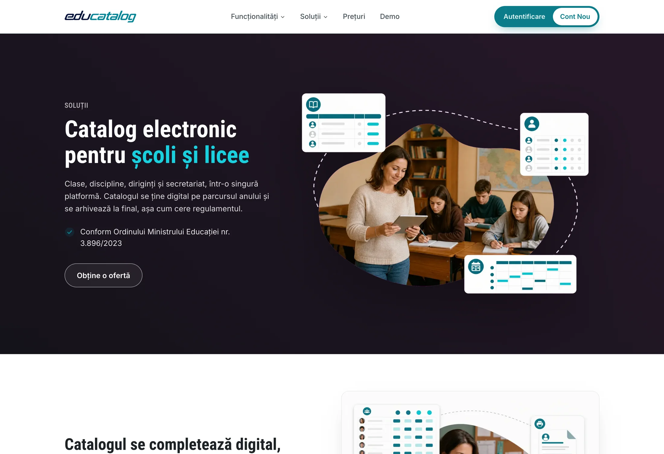 EduCatalog, soluția pentru școli și licee