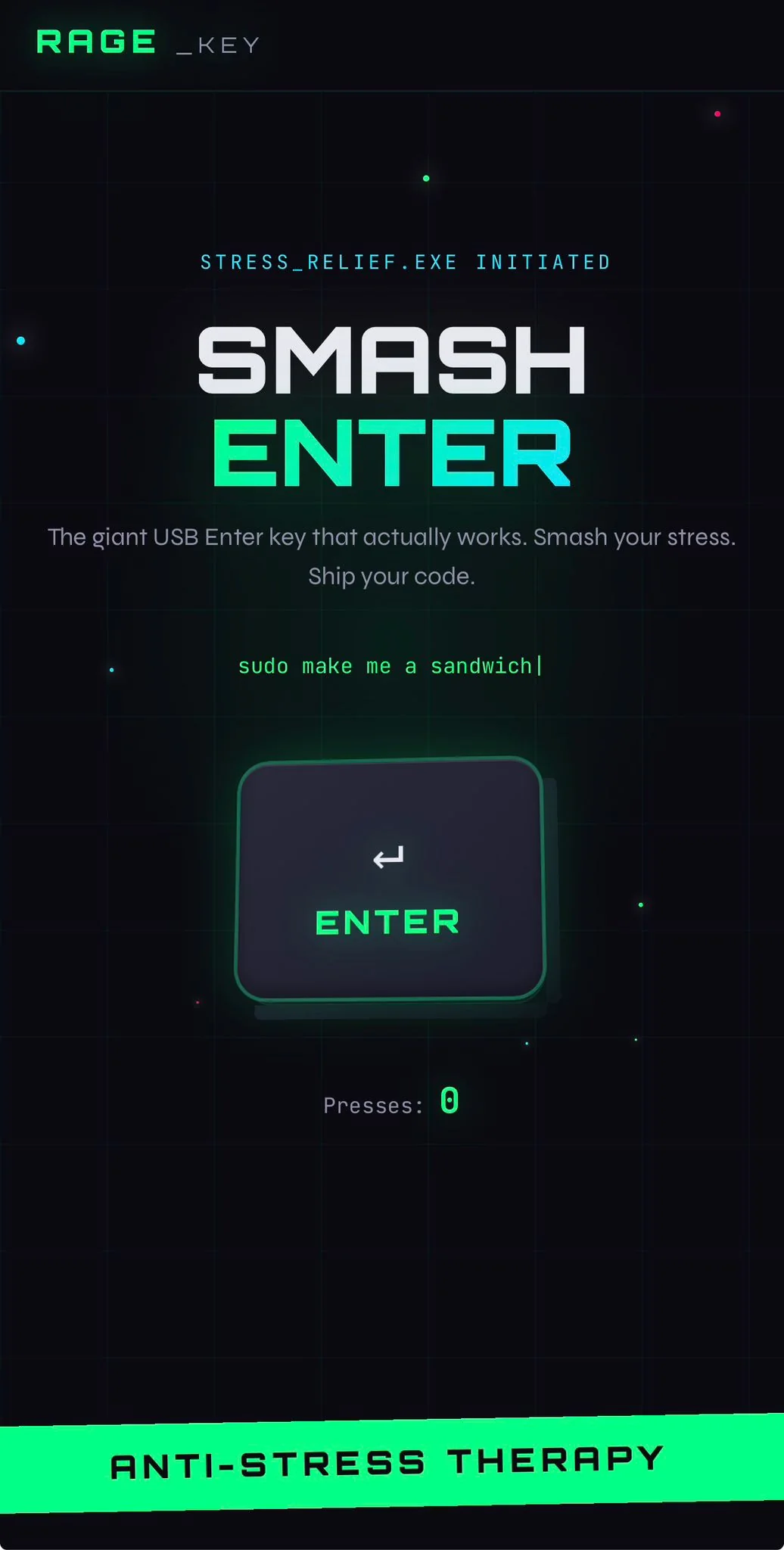 RAGE_KEY — hero Smash Enter pe mobil